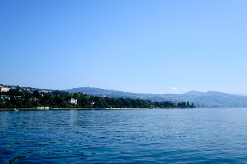 Lac Leman and Chillon Castle