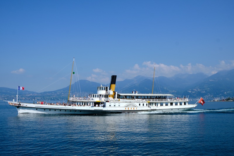 Lac Leman and Chillon Castle
