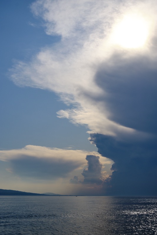 Lac Leman and Chillon Castle